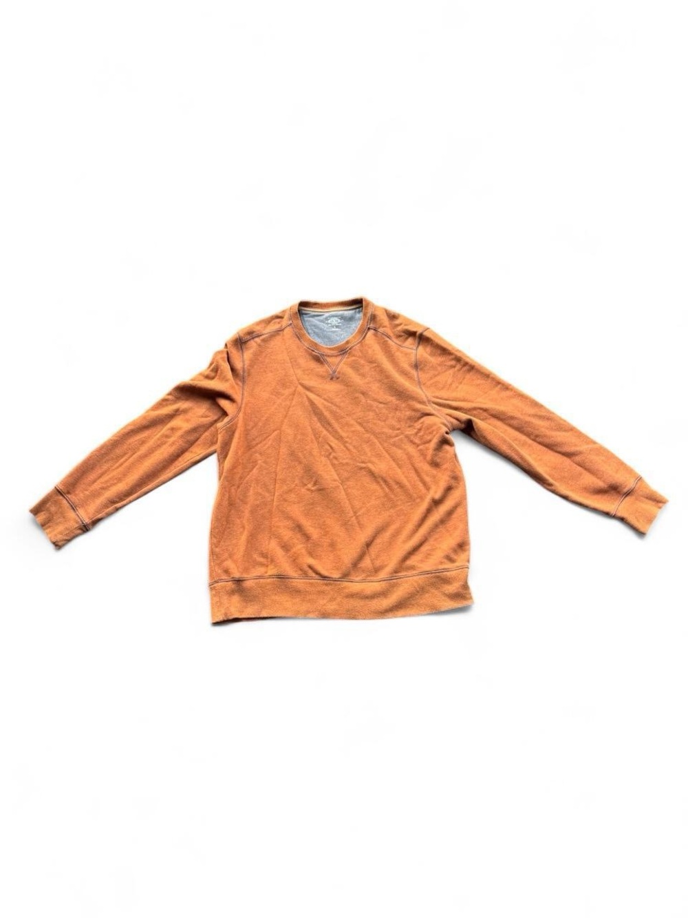 ✨G.H. Bass & Co. orange crewneck sweatshirt Size L✨